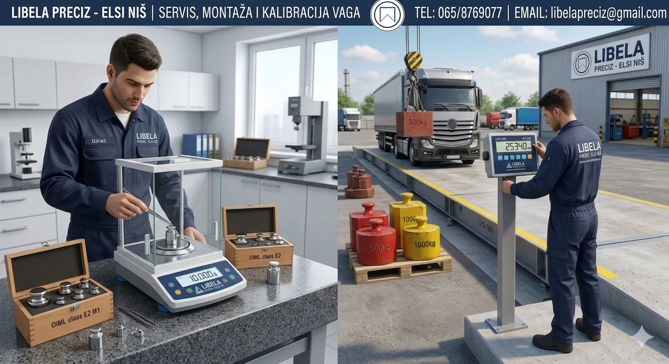 Vaga LIBELA PRECIZ - ELSI NIŠ Servis i overavanje vaga u Nišu